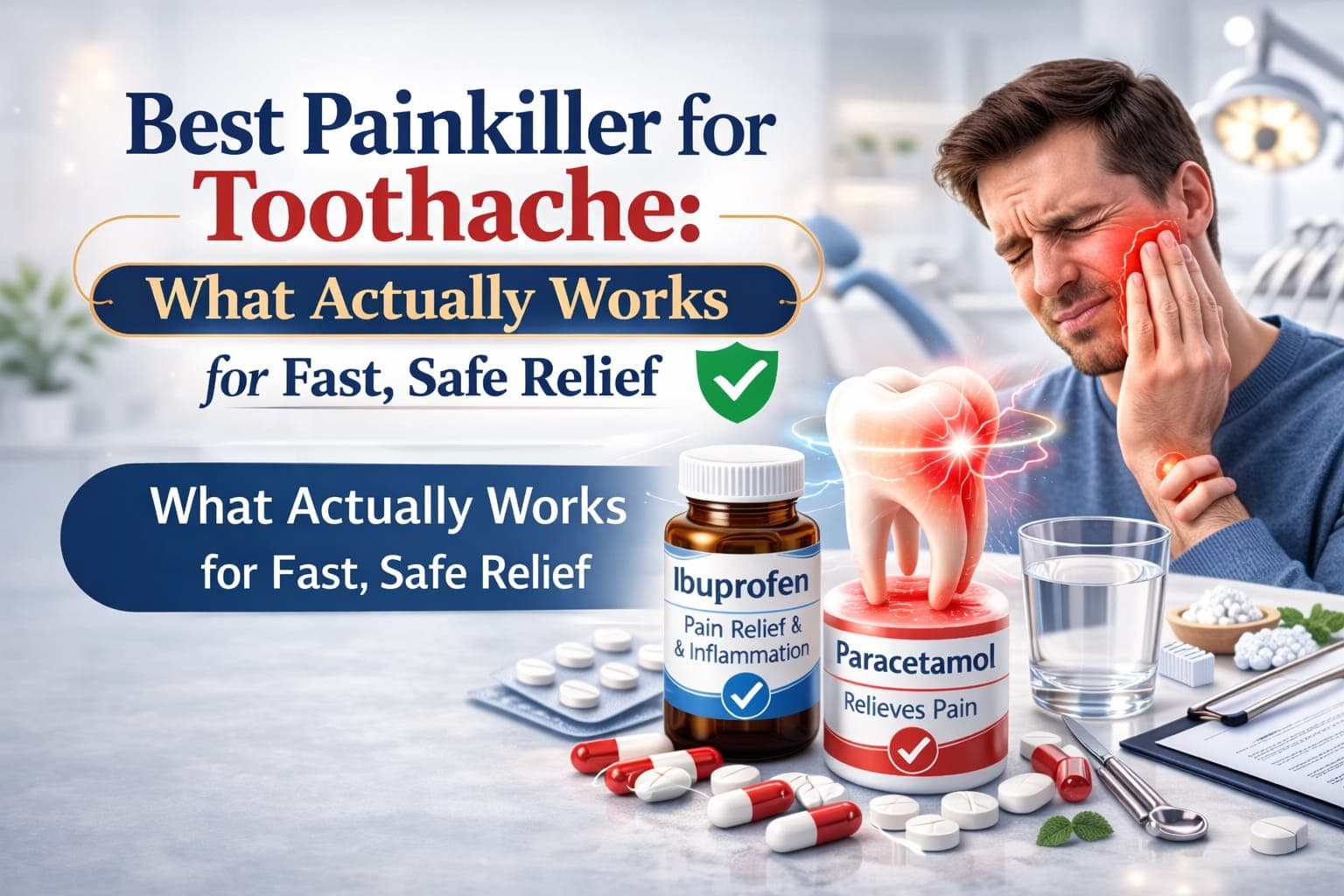 Best Painkiller for Toothache: What Actually Works for Fast, Safe Relief